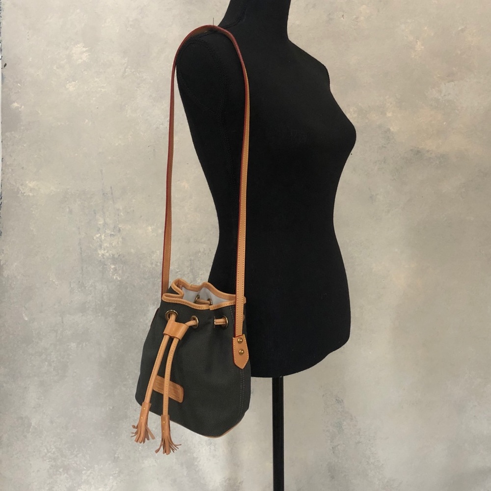 Unique Dooney & Bourke mini drawstring bucket